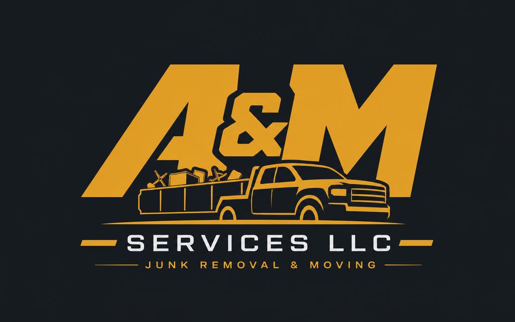 A&M Services LLC logo — junk removal and moving services in Connecticut